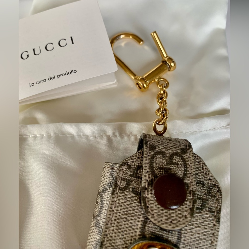 Gucci AirPod Case Cover Gen 1 & 2 Original Box, Dust Bag, and Booklet Like New - Picture 10 of 13